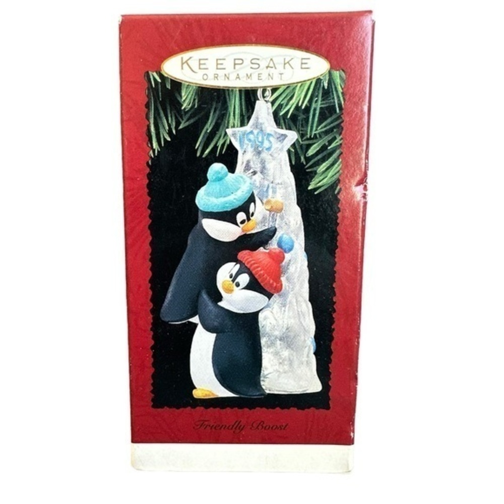 Hallmark‎ Keepsake Friendly Boost Ornament 1995